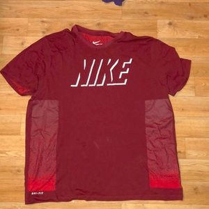 Little worn Red Nike Dri-Fit